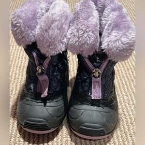 Kamik Quilted Boots with Faux Fur
